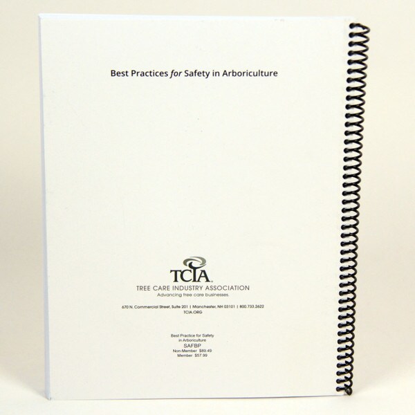 best practices for safety in arboriculture back cover