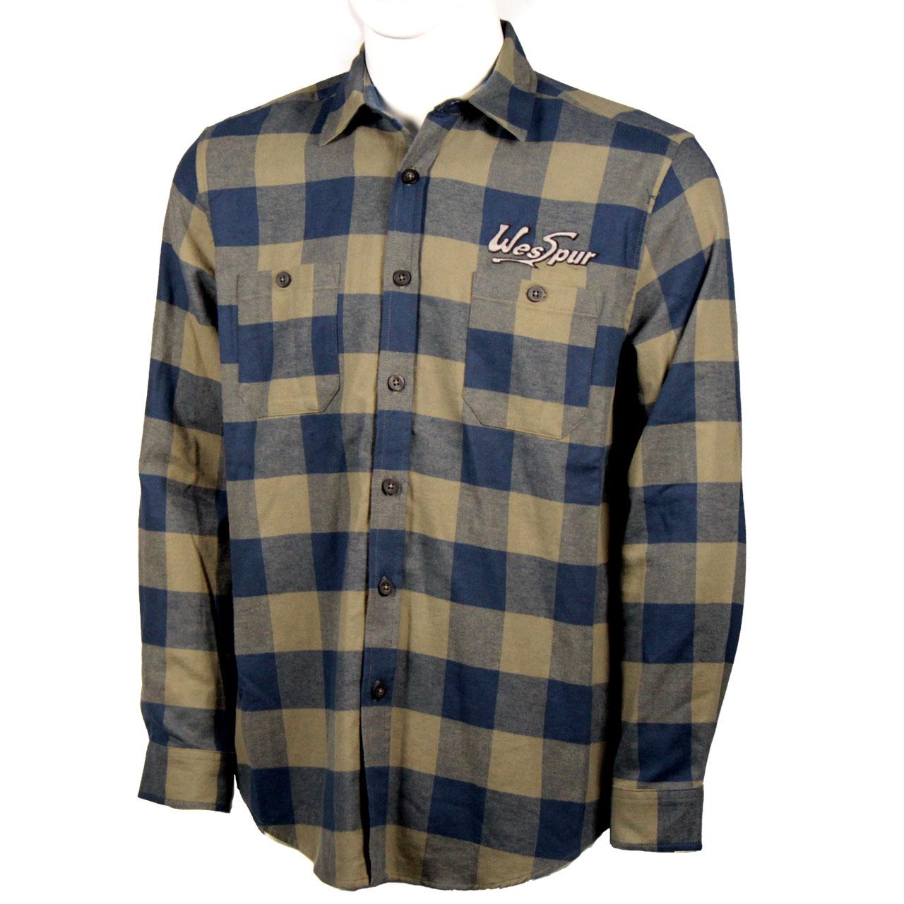 WesSpur Logo Flannel - 'Doug Fir'