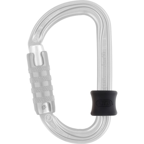 petzl tanga installed on carabiner