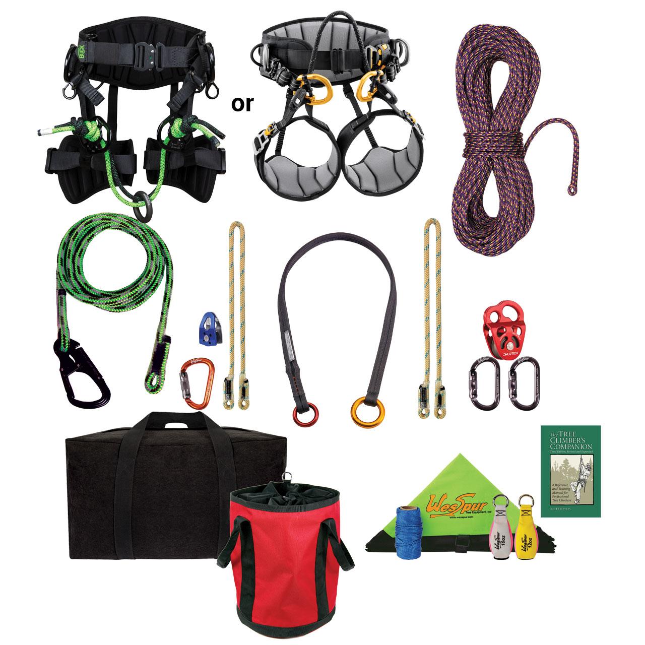 A Beginner's Guide to Selecting Essential Parts for your Tree Climbing Gear  (Infographic) - U.S. Rigging