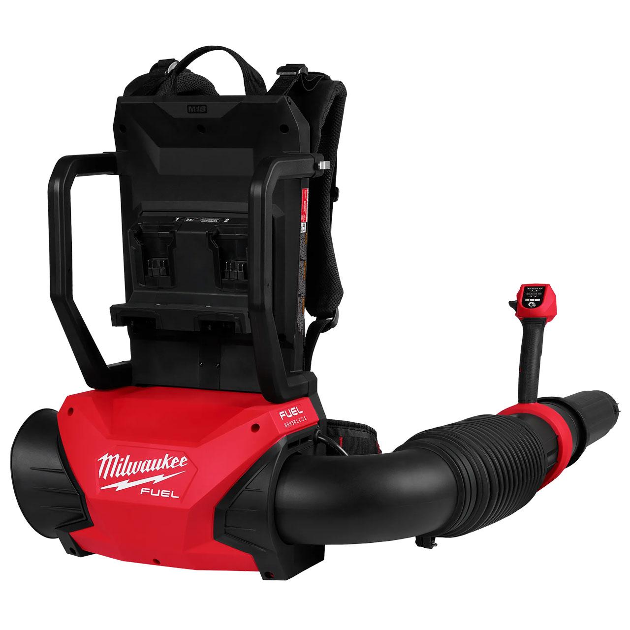 Milwaukee M18 Fuel Dual Batter Backpack Blower More Power Faster Start than Gas