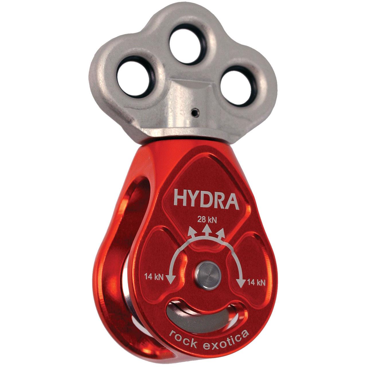 Hydra Triple Attachment Pulley by Rock Exotica