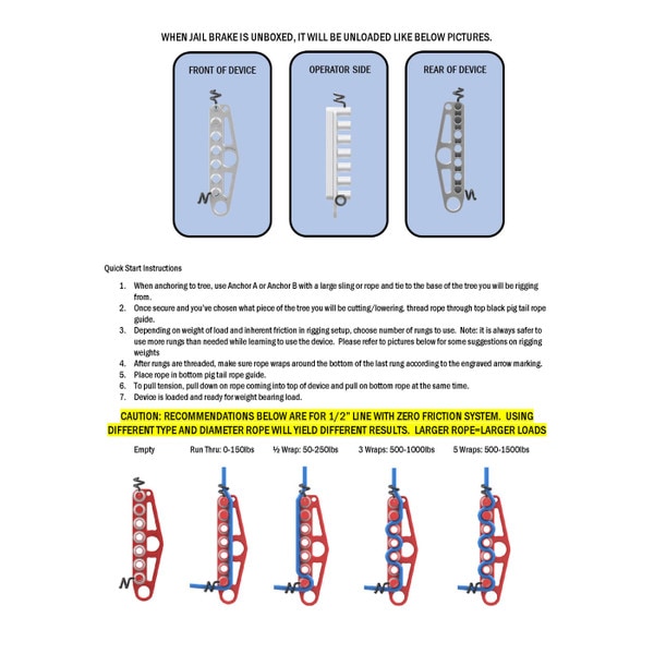 jail brake instructions