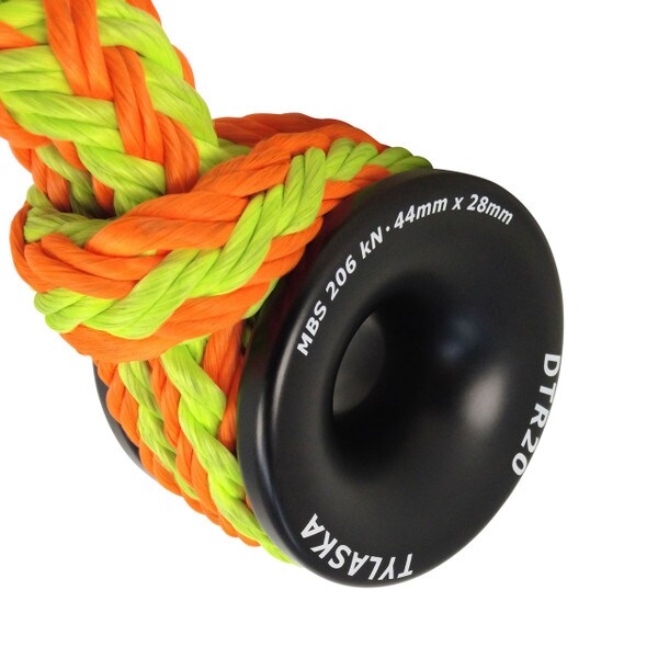 tylaska dtr20 rigging ring on rope