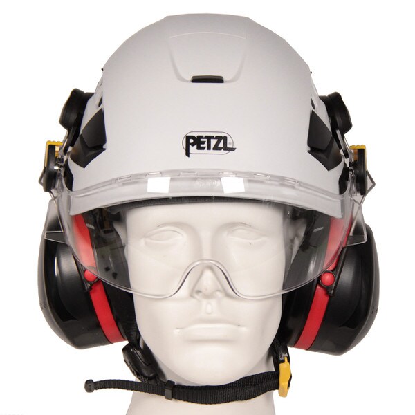 Petzl Vertex Vent Helmet Kit with Visor and Hearing Protection