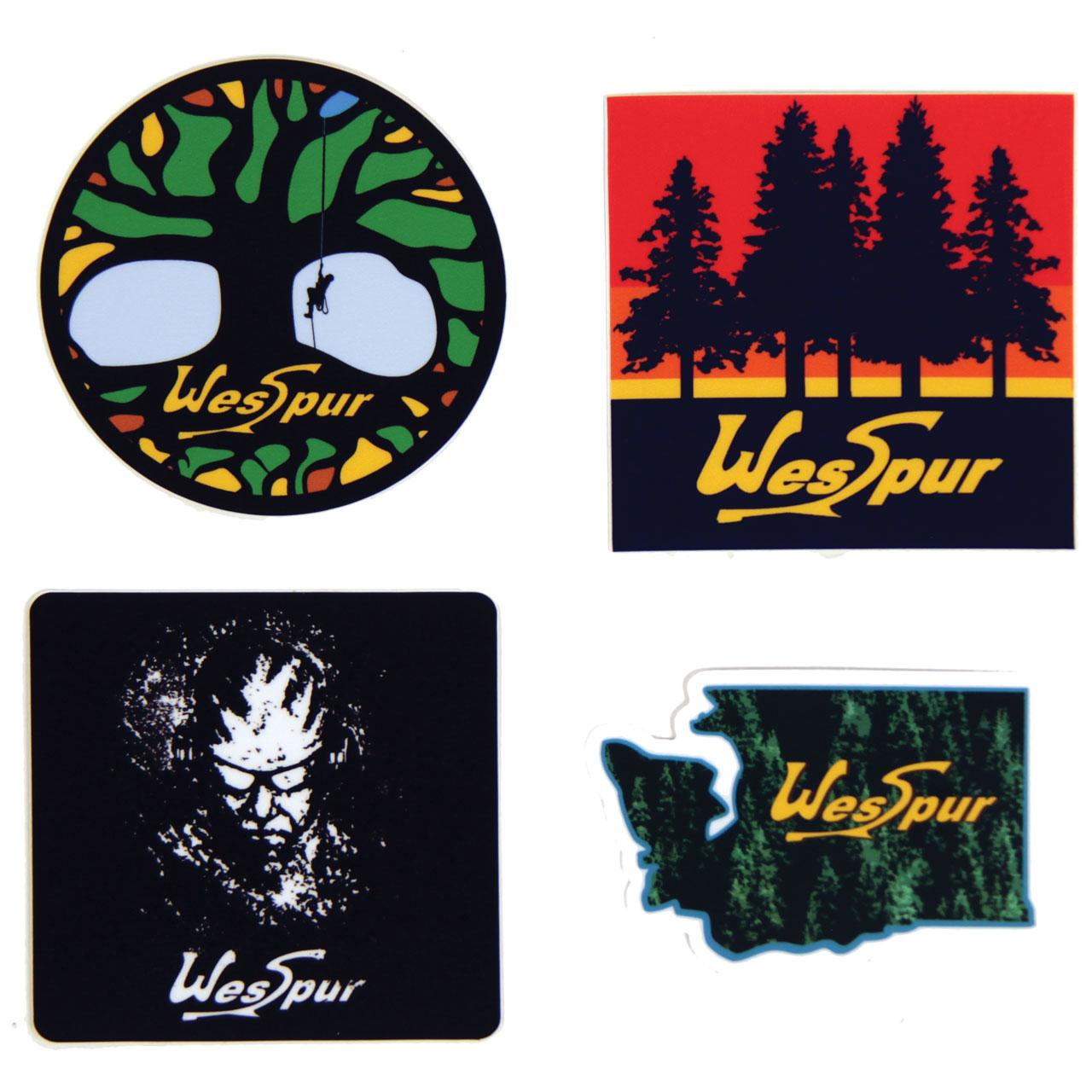 free wesspur tree equipment stickers